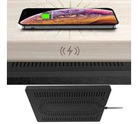 ElecPjf Wireless Charge 50 Mm Long Distance Fast Wireless Charger Pad Waterproof for IPhone Invisible Wireless Charger Furniture Desktop Hide Table Charger