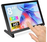 ELECROW 8" IPS 1280*800 Portable Touch Screen LCD Touch Screen Compatible with Raspberry Pi 5/400/4/3 Win 11/10/8/7 Jetson Nano