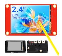 ELECROW ESP32 Display 320×240, 2.4 Inch HMI Touch Screen SPI TFT LCD Touchscreen with Acrylic Case, 32-Bit LX6 Dual-Core Processor, Up to 240MHz, Compatible with Arduino, LVGL, PlatformIO, MicroPython