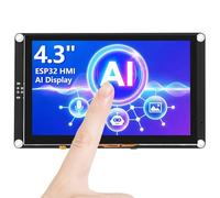 ELECROW ESP32 Display 800×480, 4.3" HMI Advanced ESP32 IPS Touch Display, Support AI Speech Interaction, 32-Bit LX7 Dual-Core Processor, Up to 240MHz, Compatible with Arduino, ESP-IDF and LVGL
