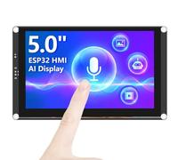 ELECROW ESP32 Display 800×480, 5" HMI Advanced ESP32 IPS Touch Display, Support AI Speech Interaction, 32-Bit LX7 Dual-Core Processor, Up to 240MHz, Compatible with Arduino, ESP-IDF and LVGL
