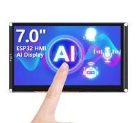 ELECROW ESP32 Display 800×480, 7" HMI Advanced ESP32 IPS Touch Display, Support AI Speech Interaction, 32-Bit LX7 Dual-Core Processor, Up to 240MHz, Compatible with Arduino, ESP-IDF and LVGL