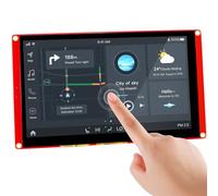 ELECROW ESP32 Display, ESP32-S3 CrowPanel Basic 7 Inch 800x480 HMI IPS Touch Screen Monitor With 240MHz ESP32-S3 Suitable for ESPHome/Home Assistant Project