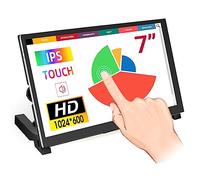 ELECROW Raspberry Pi Screen, 7 Inch Touch Screen Monitor 1024x600 Small Monitor for Raspberry Pi 5/4/3/2/Zero/B/B+, Windows PC, Game Consoles, Jetson Nano