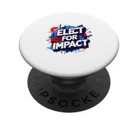 Elect for Impact Political Graffiti - Vote, Civic, Hip-Hop PopSockets Adhesive PopGrip