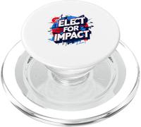 Elect for Impact Political Graffiti - Vote, Civic, Hip-Hop PopSockets PopGrip for MagSafe
