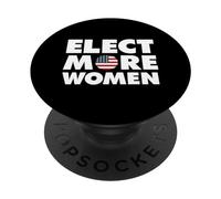 Elect More Women to Office, Election Graphic PopSockets Adhesive PopGrip