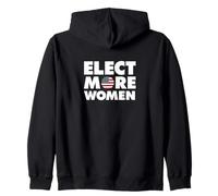 Elect More Women to Office, Election Graphic Zip Hoodie
