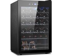 Electactic - Wine Cooler for Refrigerator, 4.4 Cubic Feet 37 Bottles, Wine Fridge with Glass Door for Home Use, Protecting Your Reds and Whites