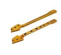 Electic leher gitar Bass 4 senar kuning JB gitar listrik leher JB Kanada kayu Maple Matte 20F gitar leher belakang(Model 1 20F)