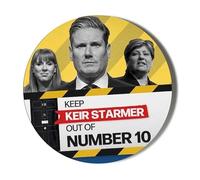 Election 2024 - Keep KEIR STARMER Out of Number 10-6 x 70mm (2.7 inches) Stickers