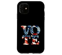 Election Day USA Voter Watercolor Vote Democracy America Case for iPhone 11