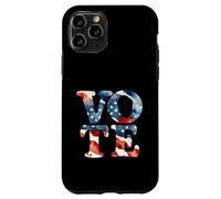 Election Day USA Voter Watercolor Vote Democracy America Case for iPhone 11 Pro