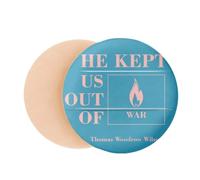 Election Slogan Keep War Away Air Cushion Makeup Foundation Sponge Powder Puff