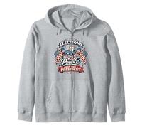 Elections Belong to the People Patriotic Voting Rights Zip Hoodie