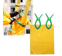 Electl Ilating Blanket with 5.5'' Clips - 1.5mm Thick EVA Resin for Power Line Maintenance & Emerncy Protect(100x100cm 0.4kv)
