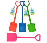 Electoys 45cm Kids Spade | Plastic Shovel Beach Spades Sand Pit Accessories | Garden Digging Shovel for Children | Soil Scoop Sand Seaside Sandpit Toys for Kids | Assorted Colour | 6 Pack