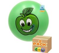 Electoys Ball For Kids | Fruity Scented Throw Balls 3.5" | Summer Pool Toys Garden Games Holiday Outdoor Fun | Stress-Relief Squeeze Ball | Water Bouncing Beach Balls | Assorted Colours | 2 Pack