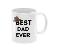 Electoys Coffee Mug Gift - Father's Day Gift - Best Dad Ever Mugs - Coffee Mugs for Father - Novelty Cups for Men - 325ml Capacity - Dishwasher Microwave Safe