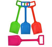 Electoys Kids Spade 33cm | Plastic Shovel Beach Spades Sand Pit Accessories | Garden Digging Shovel for Children | Soil Scoop Sand Seaside Sandpit Toys for Kids | Assorted Colour | 6 Pack