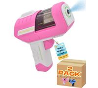 Electoys Kids Water Gun 14cm | Outdoor Water Pistol Toy | Hydro Pistols Shooters for Kids Summer Outdoor Beach Pool Party Watergun Blaster Toy | Waterguns Summer Fun | Assorted Neon Colours | 2 Pack