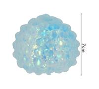 Electoys - littery Stress Ball Sensory Toy Super Stretchy Squeeze Fidget For Kids Colourful Metallic Effect Gel Bead Squishy Calming Sensory Play Stress Relief Squish & Stretch 6 Pack