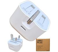 Electoys USB C Charger UK | 25W Fast Charger | Folding USB C Plug | USBC PD Type C Plug | Fast C Type Adaptor UK | Compatible with iPhone 16 15 14 13 Pro Max 12 11 Pro XS Max XR Samsung Huawei Redmi