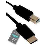Electoys USB C to Printer Cable | USB C to USB B Cable for HP/Epson/Canon Printer | High-Speed USB-C to USB-B Compatible with MacBook Pro, iMac, XPS, Acer | 1m 2m 3m