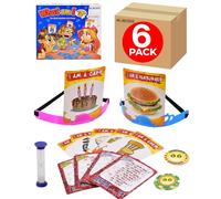 Electoys What am I? Family Card Game for Children Guessing & Question Fun for 2-4 Players | Classic Board Games for Kids & Family | Card Games Inspired - Card Game Ludo - 6 Pack