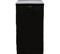 Electra C1745BE Slimline Dishwasher - Black Black