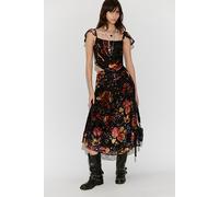 Electra Heart Midi Skirt Set at Free People in Golden Combo, Size: XS - female