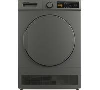 Electra TDC8101S 8Kg Condenser Tumble Dryer - Dark Silver - B Rated, Silver