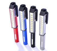 Electralight 65250 Aluminium SMD Pocket Torch With Batteries - Red/silver/blue/black