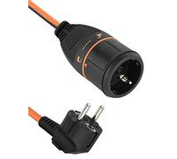 Electraline 01730 3G1.5 Electrical Extension Cable with Electralock Socket Equipped with a Locking Mechanism That Prevents Accidental Disconnections of the Socket, 10 M