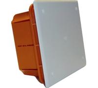 Electraline 60404 Distribution Box Smooth for Flush-Mounting in Masonry 120 x 100 mm