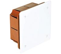 Electraline 60407 Flush-Mounted Distribution Box for Masonry - 90 x 90 mm