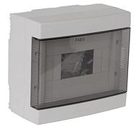 Electraline 60435 IP44 Distribution Board with Door 4 Compartments