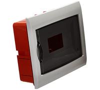 Electraline 60440 IP40 Distribution Board with Door 8 Compartments White