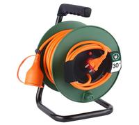 Electraline Garden Hose Reel, Green, 20866138FG