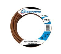 Electraline Unipolar Cable 13221 FS17, Section 1 x 4 mm², Brown, 10 M
