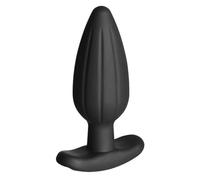 ElectraStim Silicone Noir Rocker Butt Plug, Large