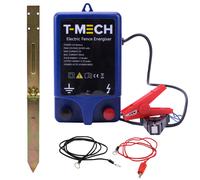 Electric 12V Fence Energiser Water Resistant 1.0J 10KM Battery Powered Fence