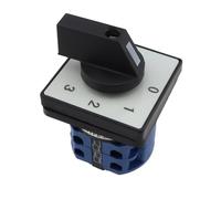 Electric 2/3/4 Position 8 Terminals Rotary Cam Changeover Switch 500V 20A LW28-20(2P 8T 0123)