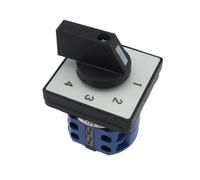 Electric 2/3/4 Position 8 Terminals Rotary Cam Changeover Switch 500V 20A LW28-20(2P 8T 1234)