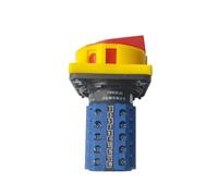 Electric 3-Digit Padlock 20 Contact 5-Pole Rotating cam Switch 690V 20A
