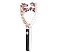 Electric 3D Face Slimming Roller Massager - Rechargeable Lifting & Tightening Device, EMS Microcurrent for Face, Neck, Body - Portable Skin Care Tool for Women at Home