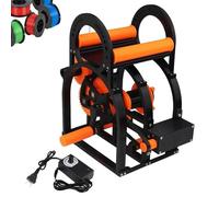 Electric 3D Filament Respooler, Auto 3D Filament Spool Winder with Handle, Adjustable Speed, Uniform Winding, Universal Consumables Winder for 20cm Spools, 1kg Wires