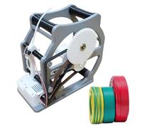 Electric 3D Filament Rewinder for 1kg Spools, Spooler with Intelligent Start/Stop Function, Efficient Thread Winder for Industrial Use