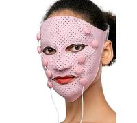 Electric 3D Magnetic Vibration Facial Massage Mask - Spa Beauty Mask with EMS Lifting, 3 Modes for Oily Skin - Perfect for Home and Travel