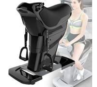 Electric 3D Simulation Horse Riding Fitness Machine with 20 Speeds and One-touch LCD Display for Waist, Legs, and Hips Aerobic Exercise